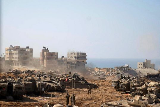 Die israelische Armee im Gazastreifen