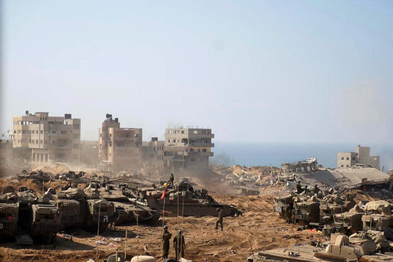 Die israelische Armee im Gazastreifen
