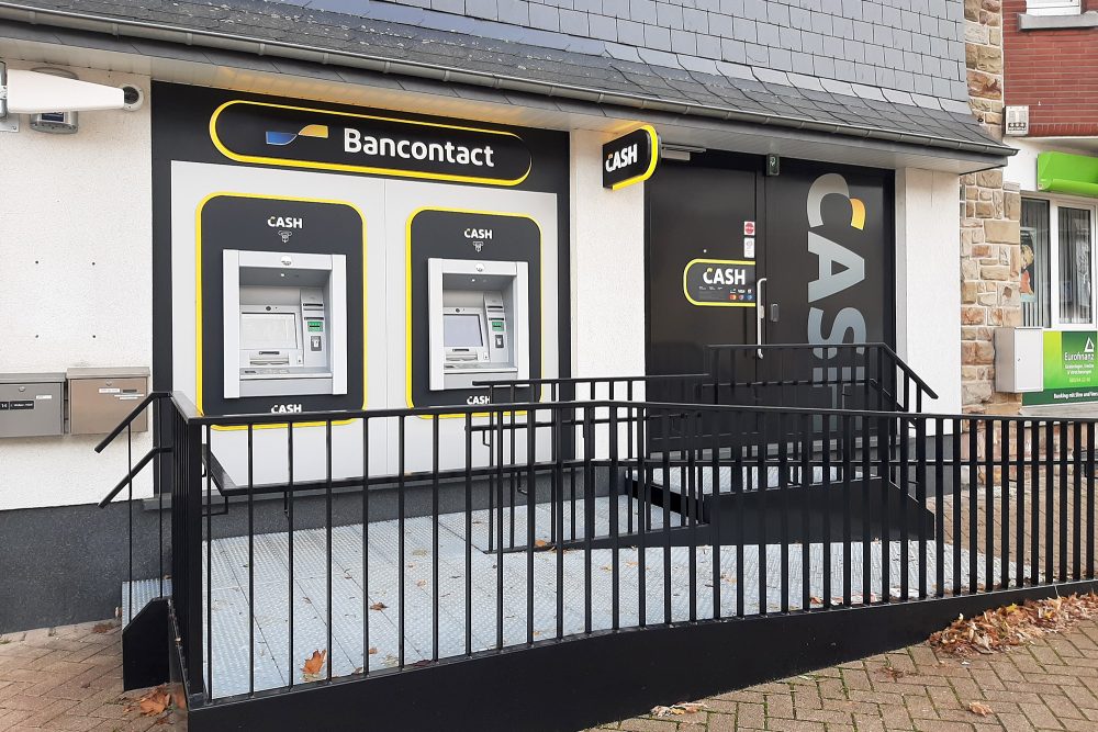Batopin-Geldautomat in Büllingen (Bild: Michaela Brück/BRF)