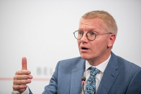 Mobilitätsminister George Gilkinet (Bild: Jonas Roosens/Belga)