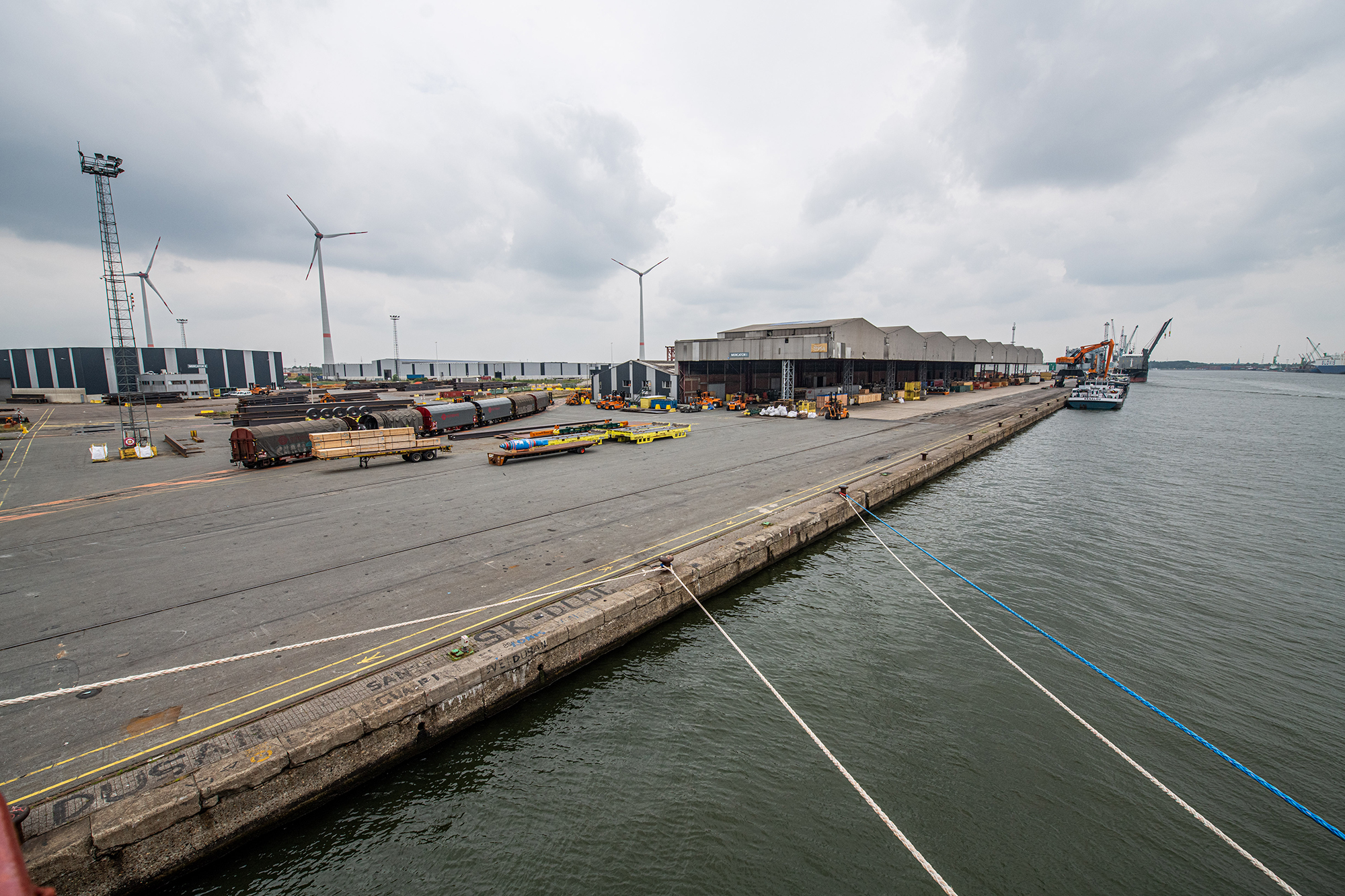 Hafen von Antwerpen (Illustrationsbild: Jonas Roosens/Belga)