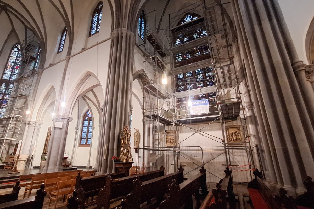 Instandsetzung der Kirche St. Josef fast abgeschlossen (Bild: Dogan Malicki/BRF)