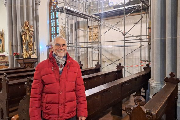 Instandsetzung der Kirche St. Josef fast abgeschlossen - Günter Koch (Bild: Dogan Malicki/BRF)