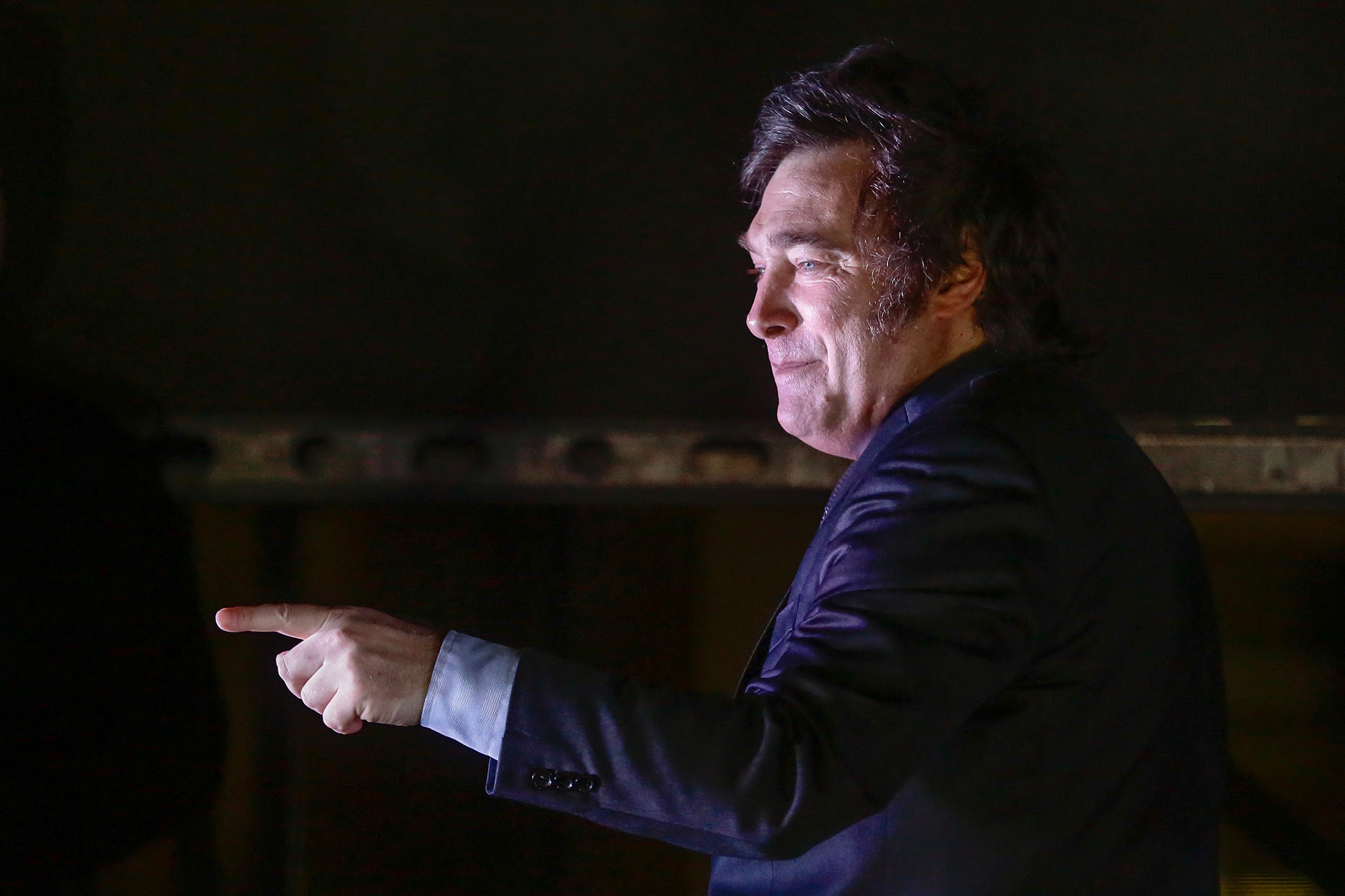 Argentiniens neuer Präsident Javier Milei (Bild: Emiliano Lasalvia/AFP)