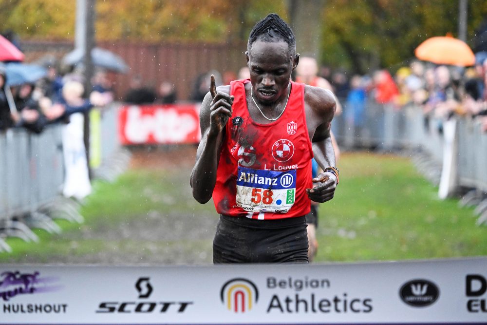 Isaac Kimeli zum fünften Mal belgischer Meister im Crosslauf (Bild: Tom Goyvaerts/Belga)