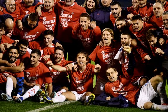 Kroatien schafft EM-Qualifikation (Bild: Denis Lovrovic/AFP)