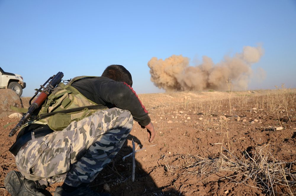 Landmine (Bild: Nazeer al-Khatib/AFP)