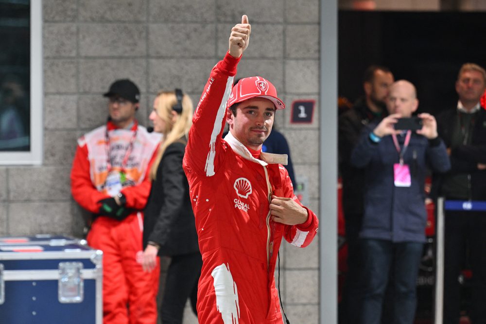 Charles Leclerc hat in Las Vegas die Pole Position erobert