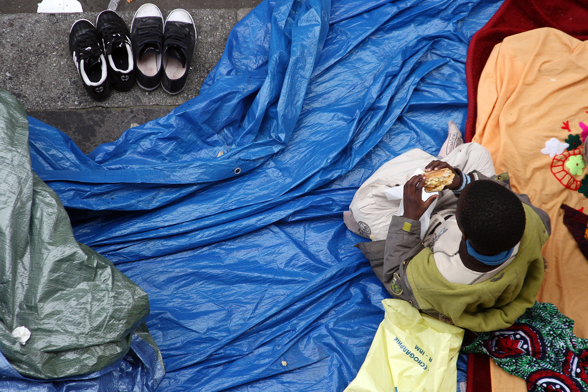 Obdachlos (Bild: Joel Saget/AFP)