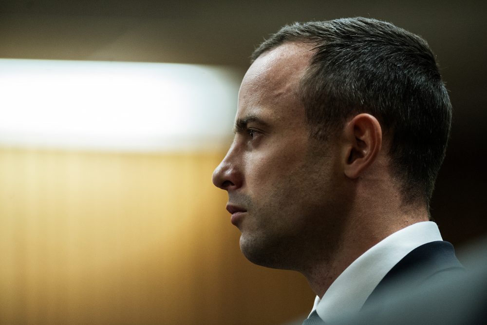 Oscar Pistorius im Mai 2014 (Bild: Gianluigi Guercia/AFP)