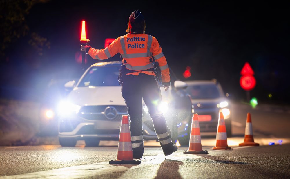 Polizeikontrolle (Bild: Benoit Doppagne/Belga)