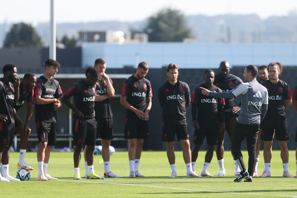 Training der Roten Teufel (Bild: Virginie Lefour/Belga)