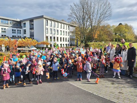 Martinszug im Marienheim Raeren (Bild: Dogan Malicki/BRF)