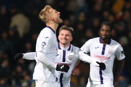 Kasper Dolberg Bild: Virginie Lefour/Belga)