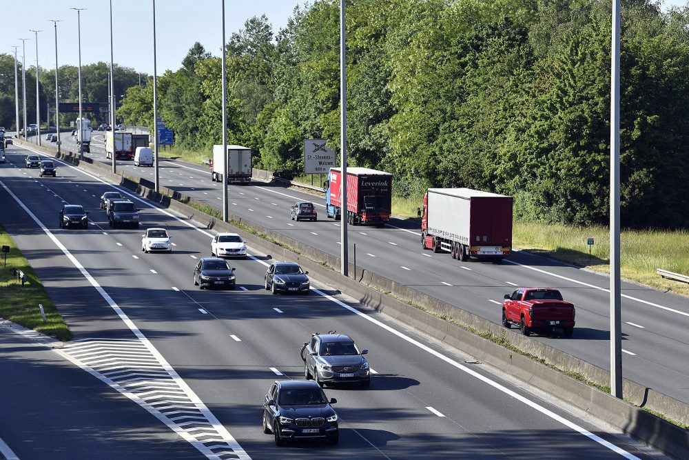 Verkehr auf der Autobahn