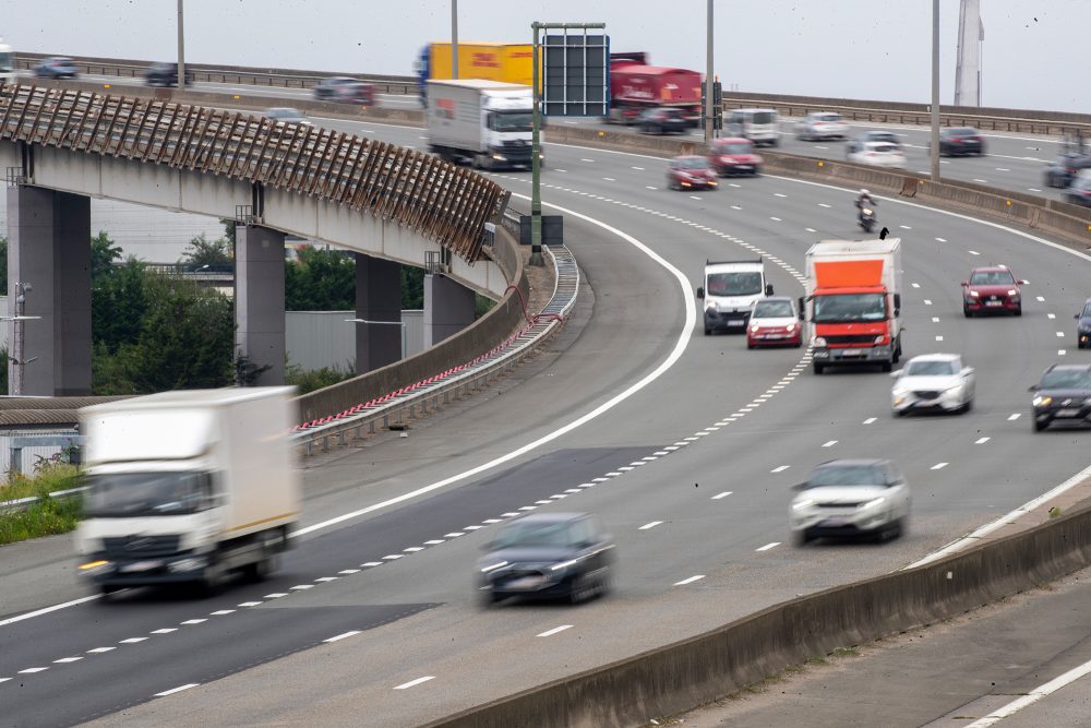 Verkehr auf der Autobahn