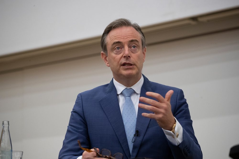 N-VA-Parteichef Bart De Wever (Archivbild: Nicolas Maeterlinck/Belga)