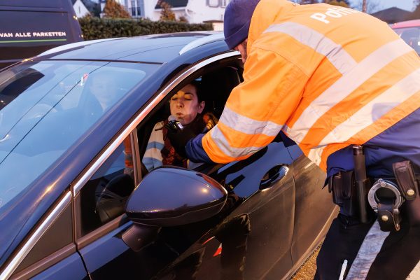 Alkoholkontrolle der Polizei