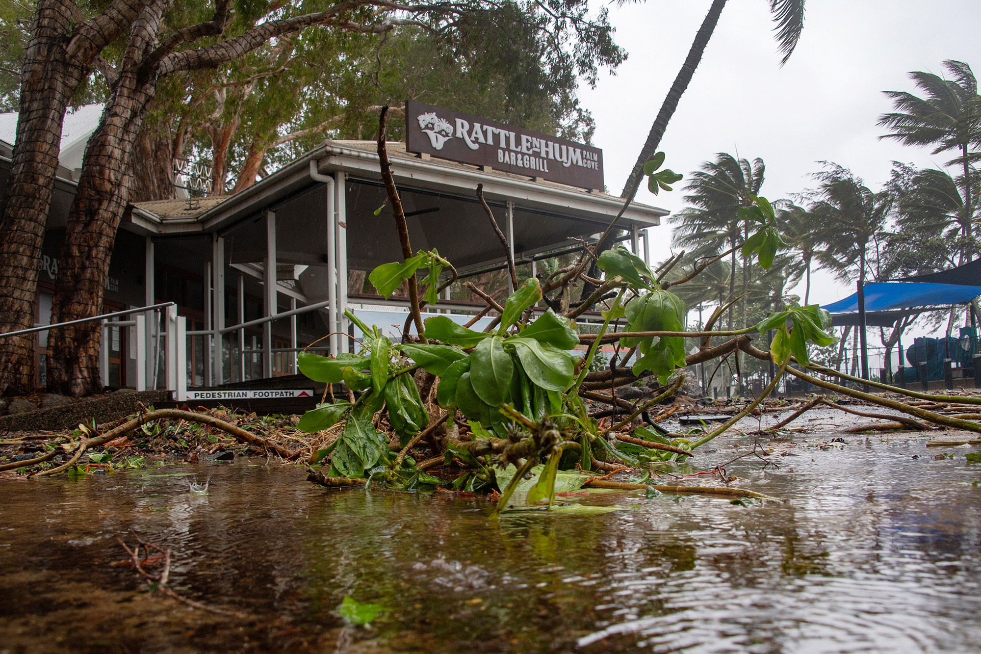 Überschwemmungen in Australien (Bild: Brian Cassey/AFP)