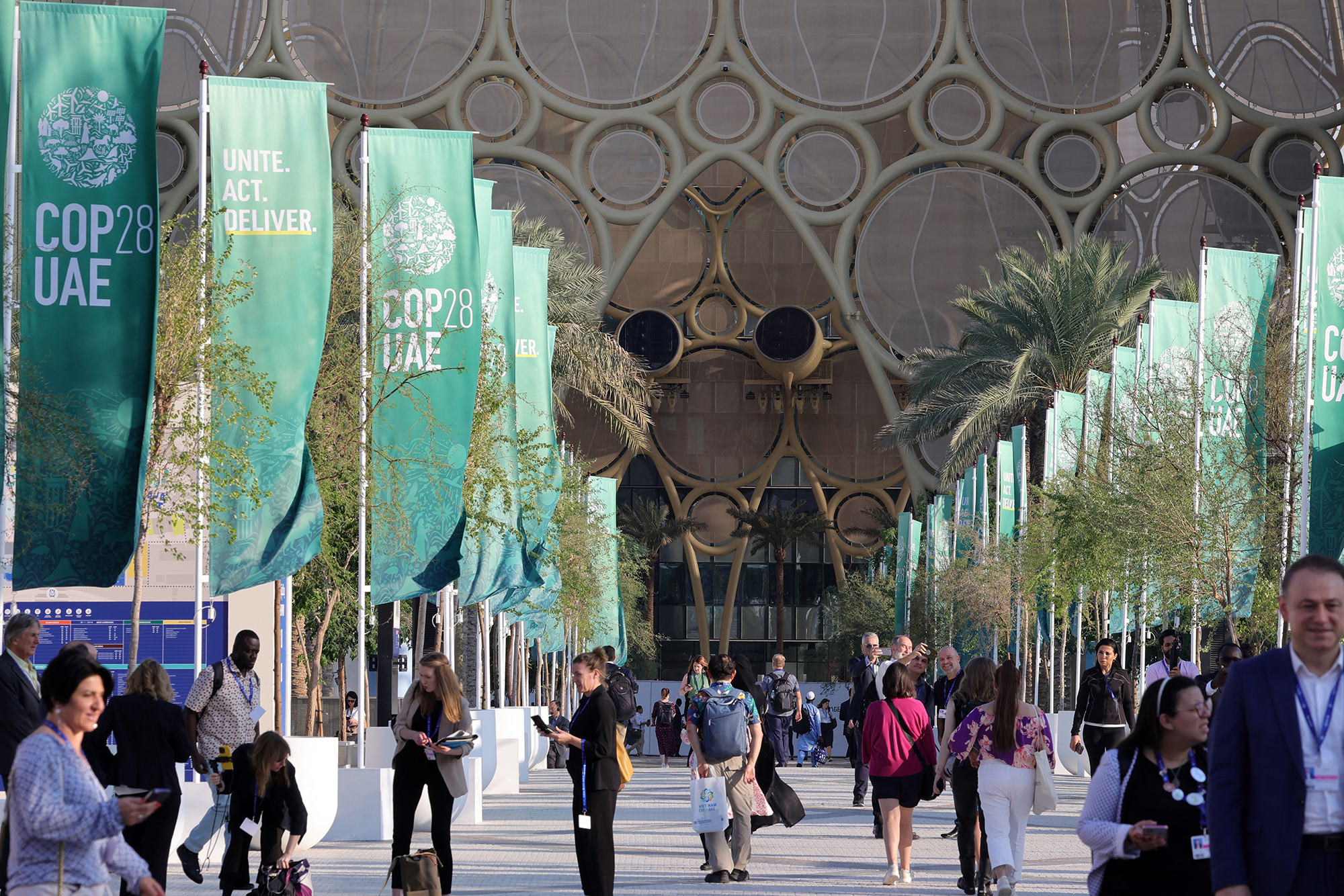 Weltklimagipfel COP28 in Dubai (Bild: Giuseppe Cacace/AFP)
