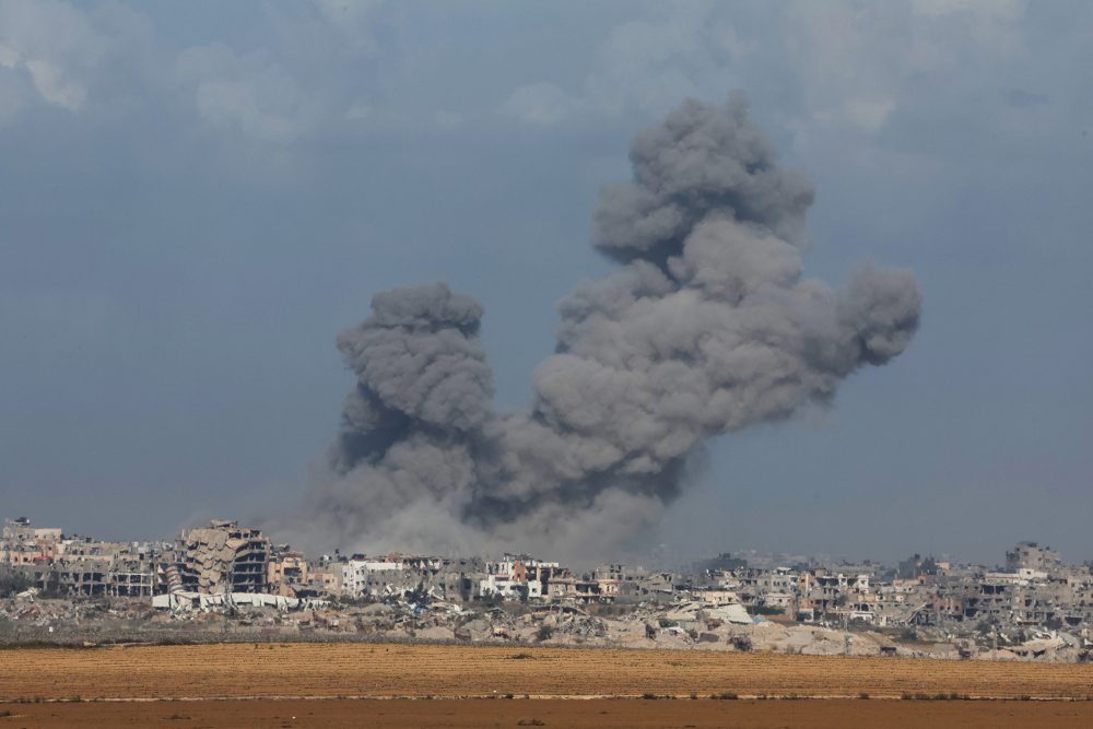 Angriff auf den Gazastreifen vom Süden Israels aus (Bild: Jack Guez/AFP)