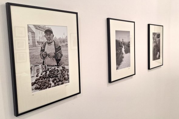 "Keep it simple": Fotografie-Ausstellung von Michael Bohn in seiner Galerie Fox in Eupen (Bild: Dogan Malicki/BRF)