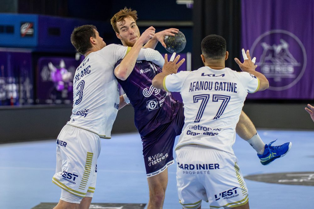 Raphaël Kötters beim Spiel Istres gegen Nancy am 20. Dezember (Bild: Guillaume Boitiaux)