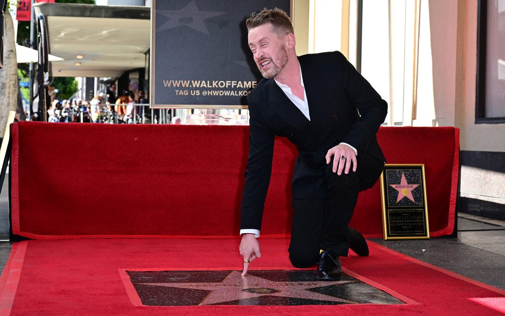 Macaulay Culkin enthüllt seinen Hollywood-Stern (Bild: Frederic J. Brown/AFP)