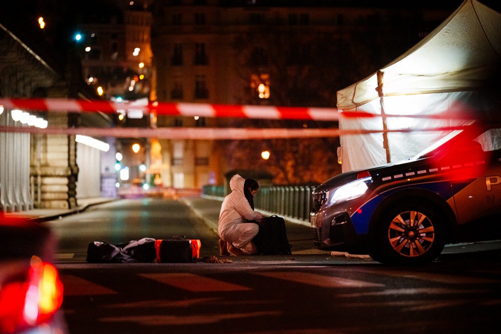 Spurensuche am Tatort (Bild: Dimitar Dilkoff/AFP)