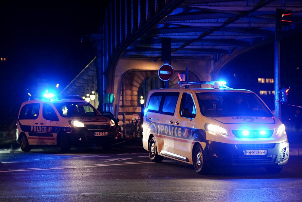 Polizei am Tatort des Terrorangriffs (Bild: Dimitar Dilkoff/AFP)