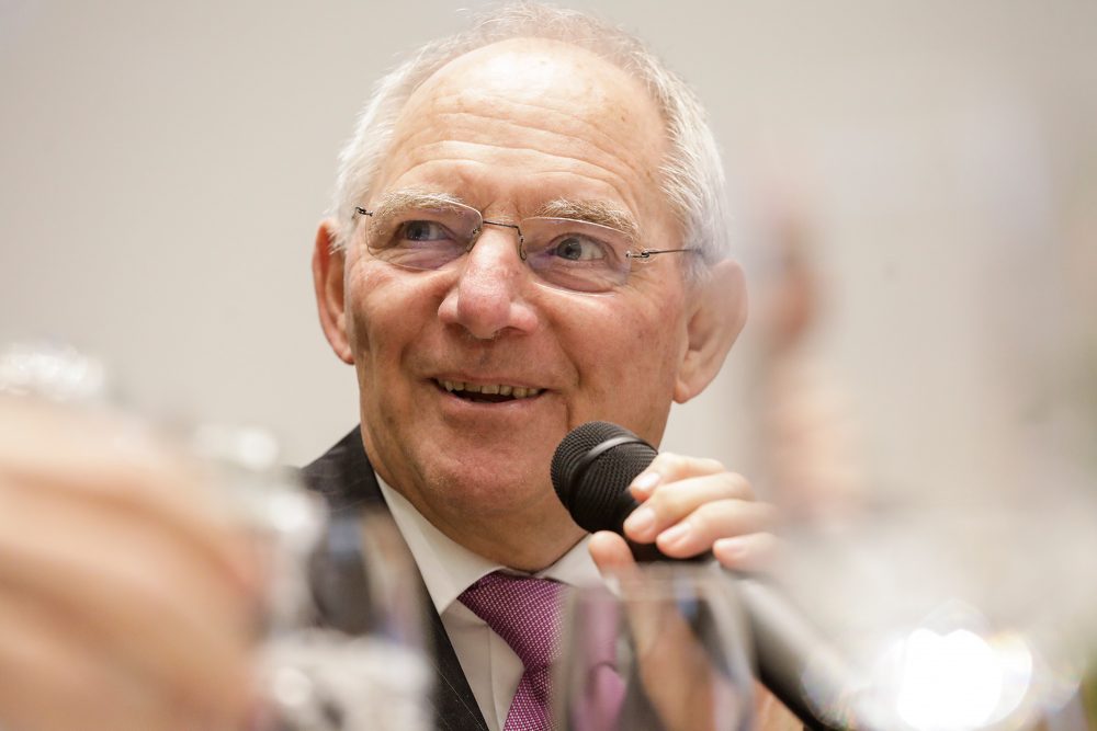 Wolfgang Schäuble 2017 in Brüssel (Bild: Thierry Roge/Belga)