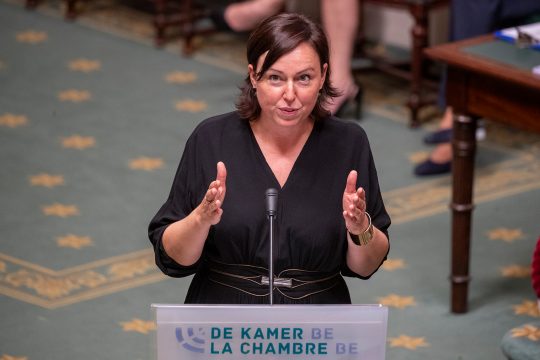 Die N-VA-Abgeordnete Yngvild Ingels gehört zu den Betroffenen (Archivbild: Nicolas Maeterlinck/Belga)