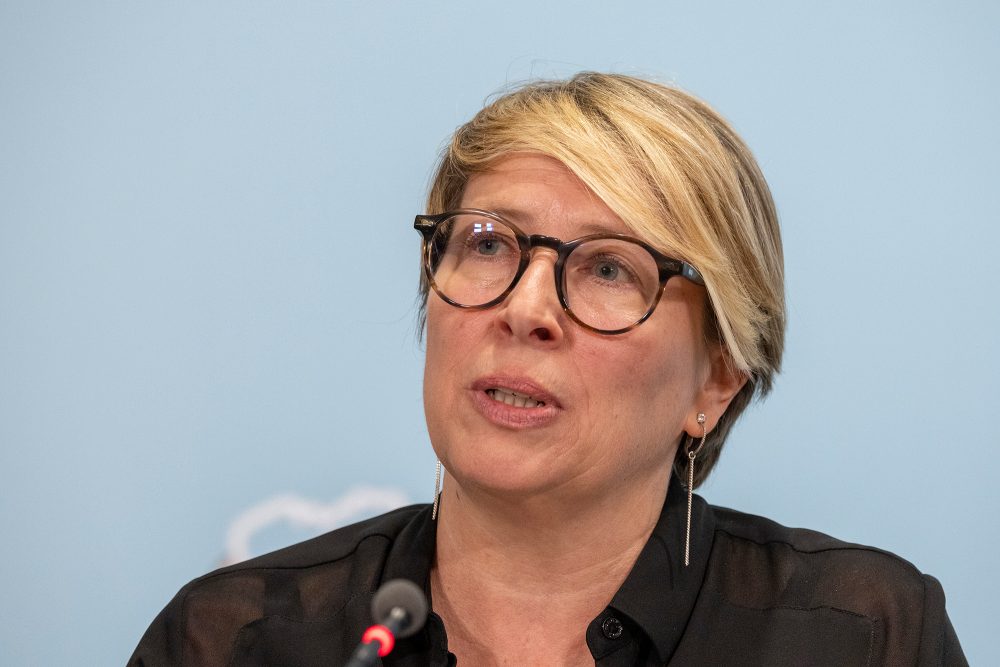 Entwicklungshilfeministerin Caroline Gennez