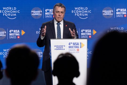 Der Schweizer Außenminister Ignazio Cassis