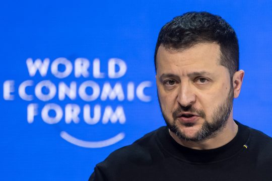 Selenskyj beim Weltwirtschaftsforum in Davos