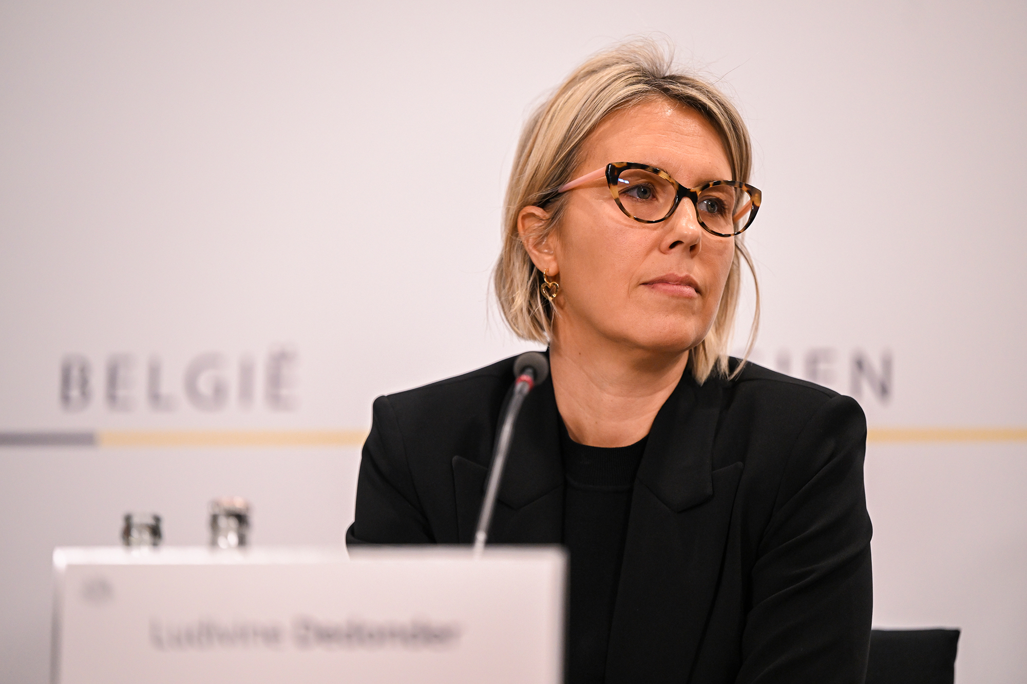 Verteidigungsministerin Ludivine Dedonder (Bild: Laurie Dieffembacq/Belga)