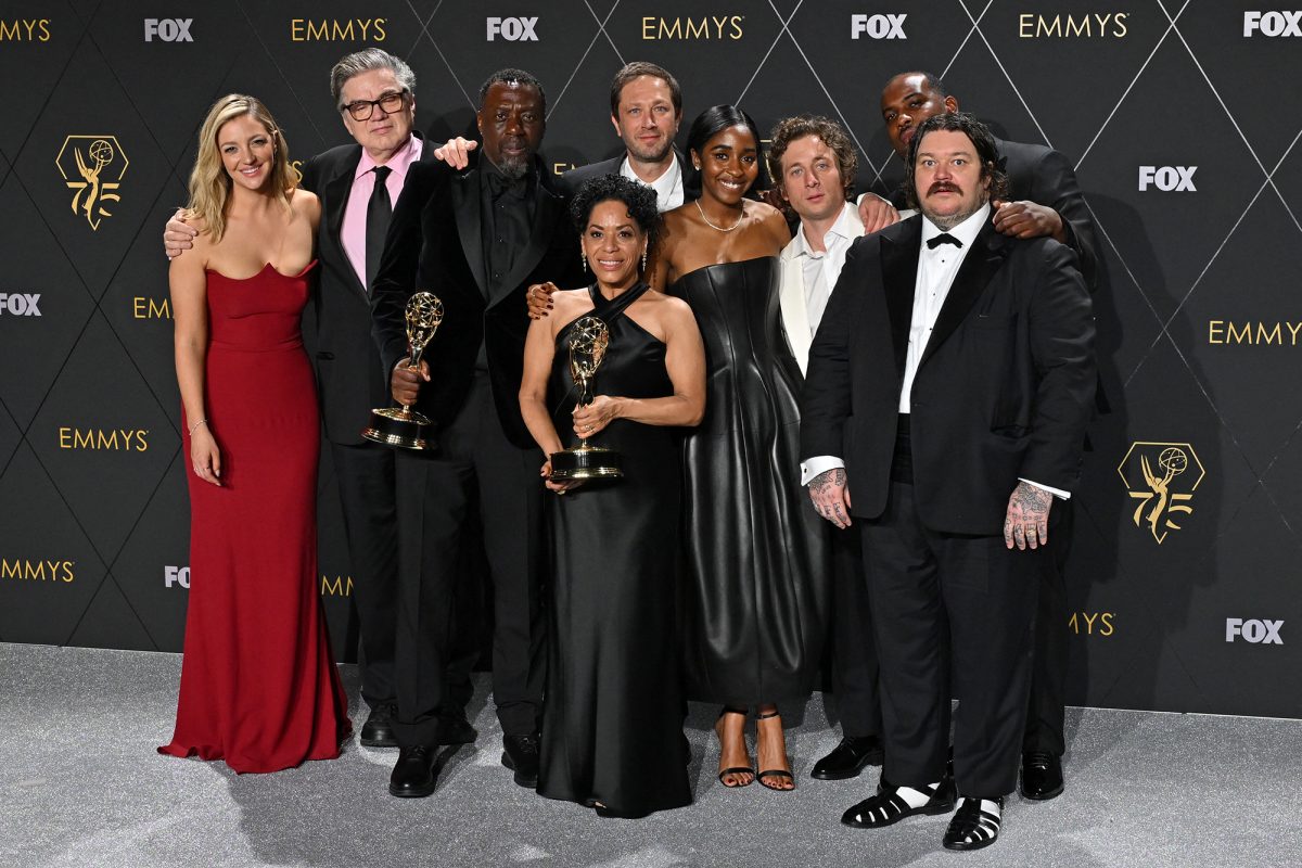 Die Schauspieler der Serie The Bear bei der Emmy-Verleihung