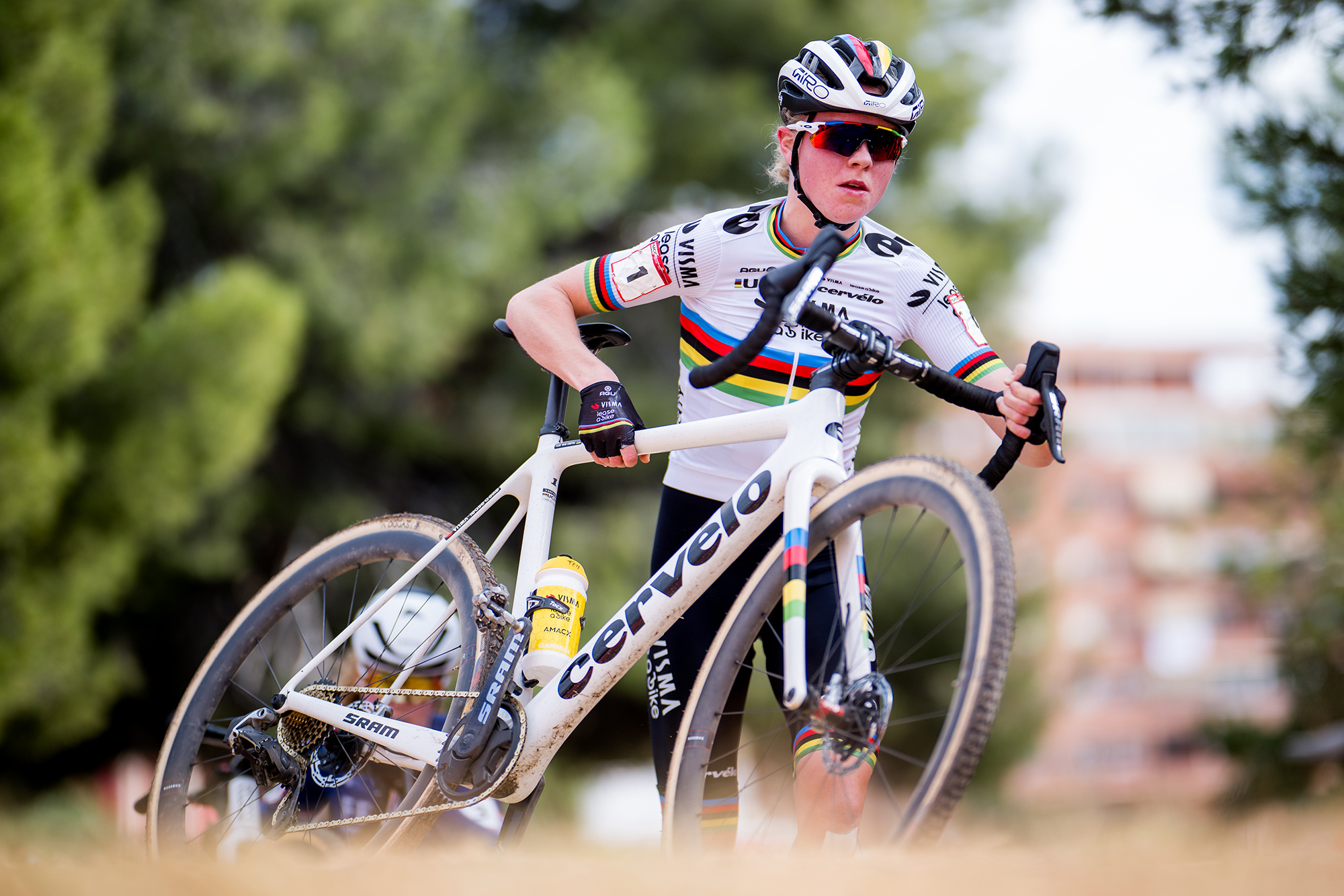 Fem van Empel beim Radcross-Weltcup in Benidorm