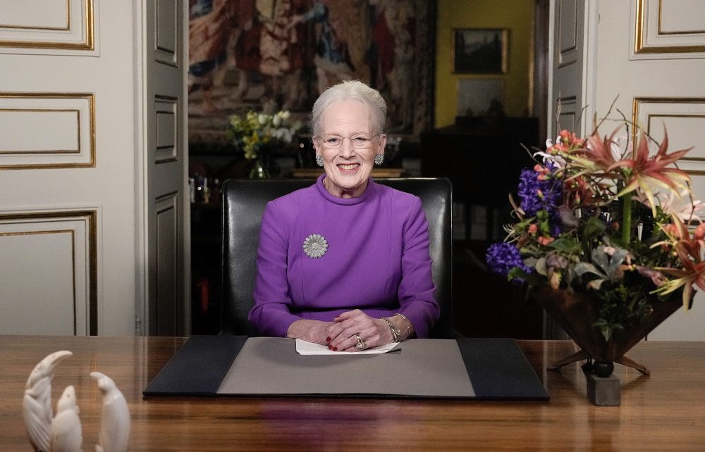 Königin Margrethe bei ihrer Silvesteransprache