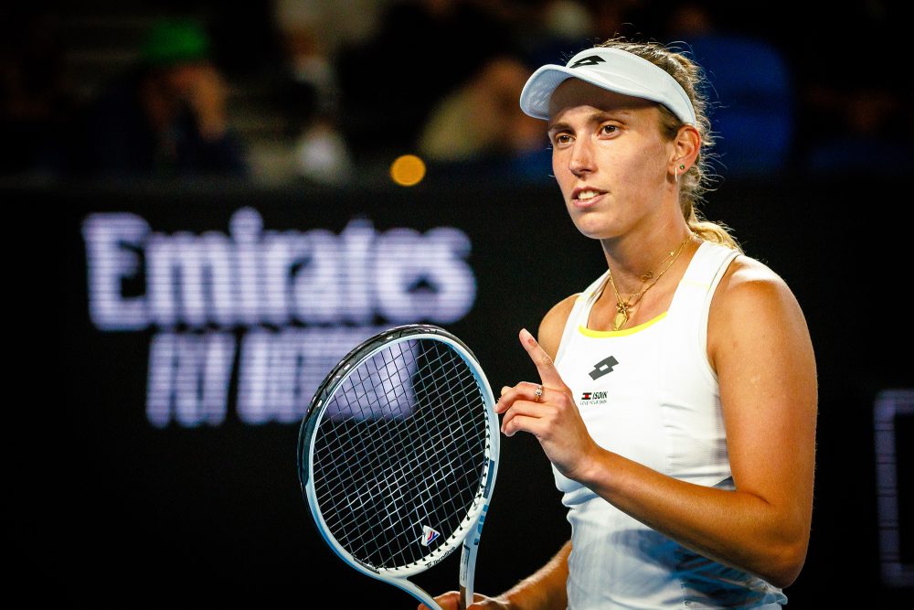 Elise Mertens bei den Australian Open