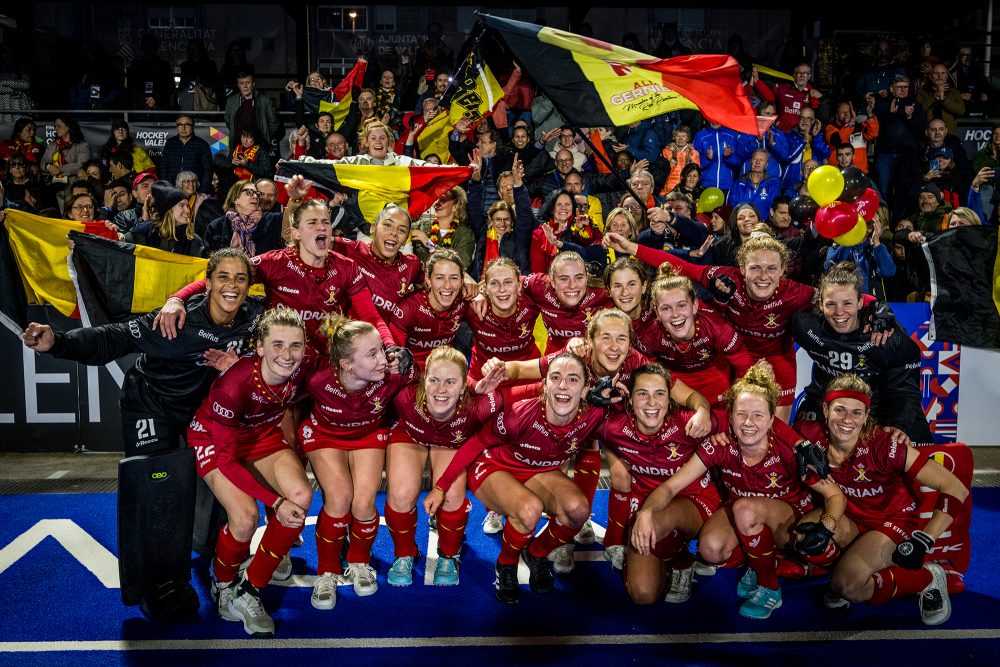 Die Red Panthers gewinnen das Quali-Turnier (Bild: Jasper Jacobs/Belga)