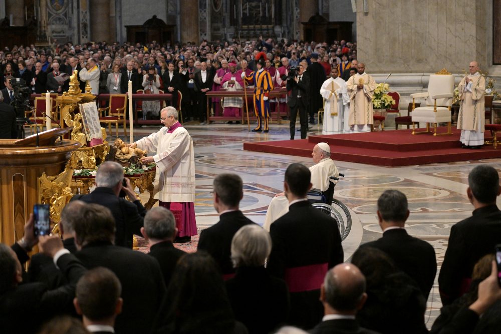 Hochfest der Gottesmutter Maria im Petersdom (Bild: Andreas Solaro/AFP)