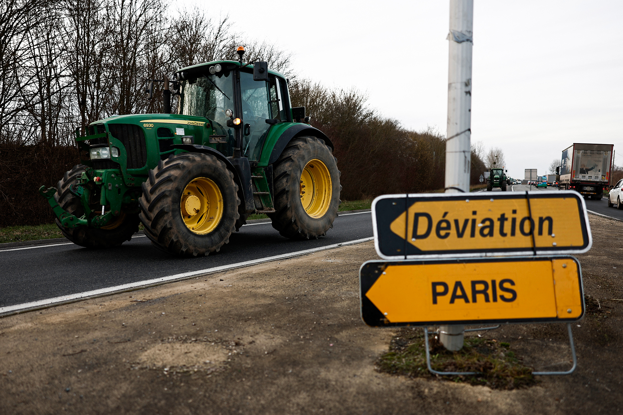 Bauernproteste Frankreich (Bild: Sameer Al-Doumy/AFP)