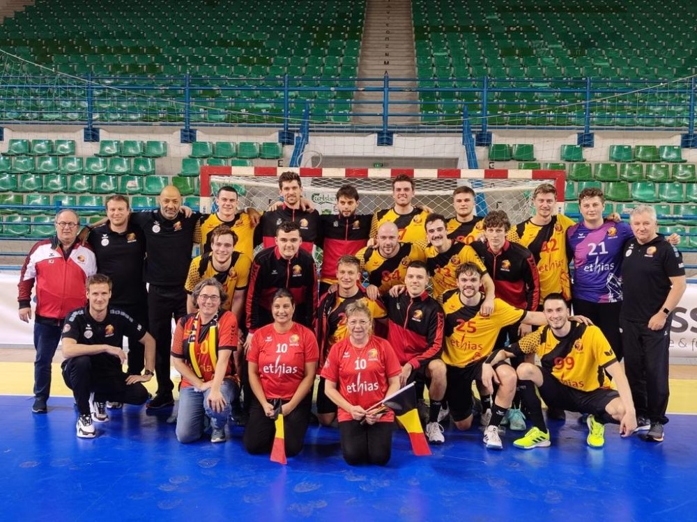 Belgiens Handballer hatten letztlich wenig Mühe mit Zypern (Bild: Belgischer Handballverband)