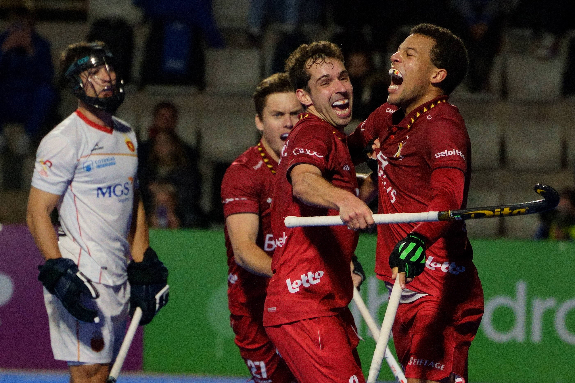 Die Red Lions gewinnen das Finale im Olympia-Qualifikationsturnier gegen Spanien