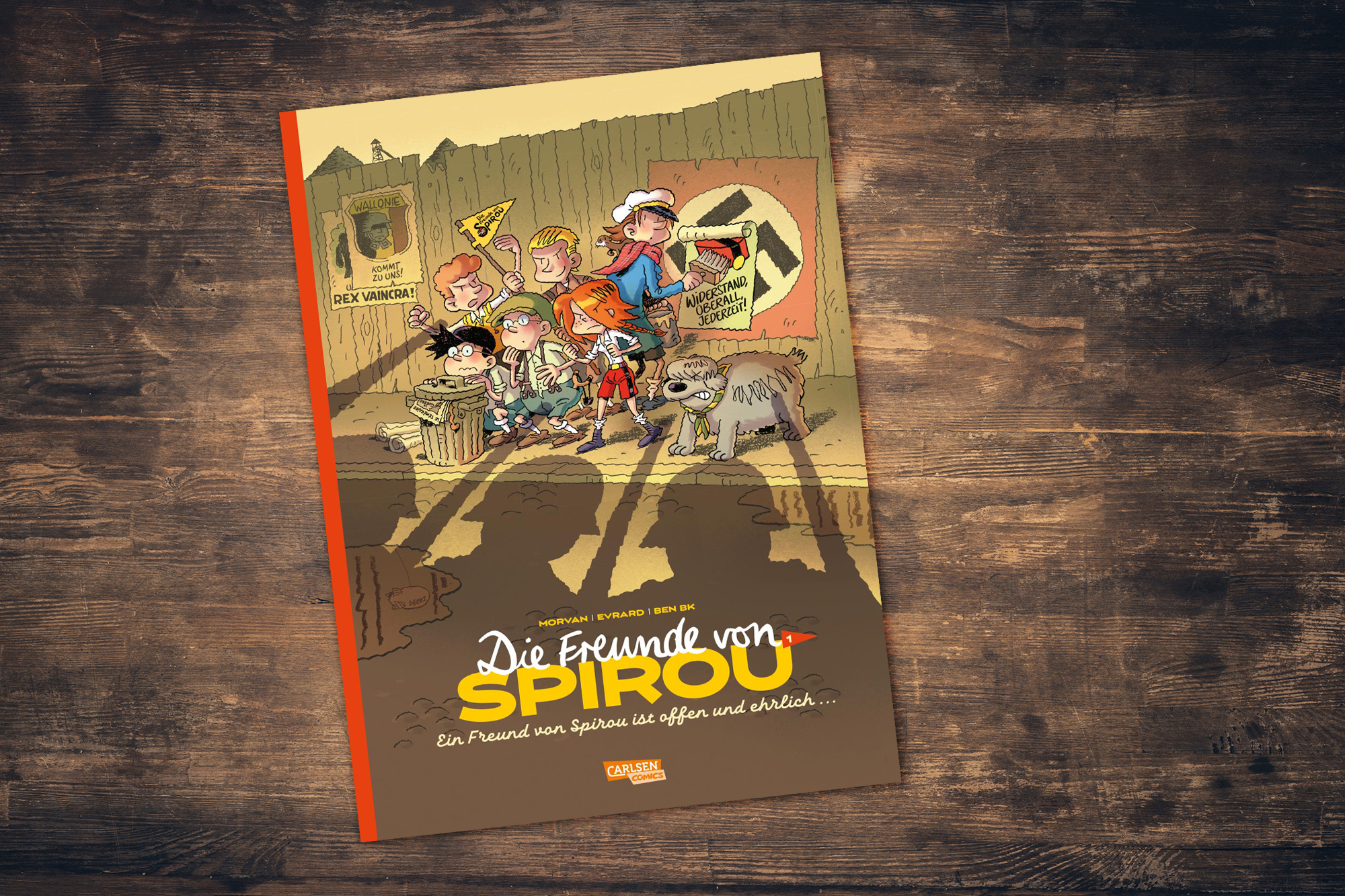 "Die Freunde von Spirou" (Cover: Carlsen Verlag)