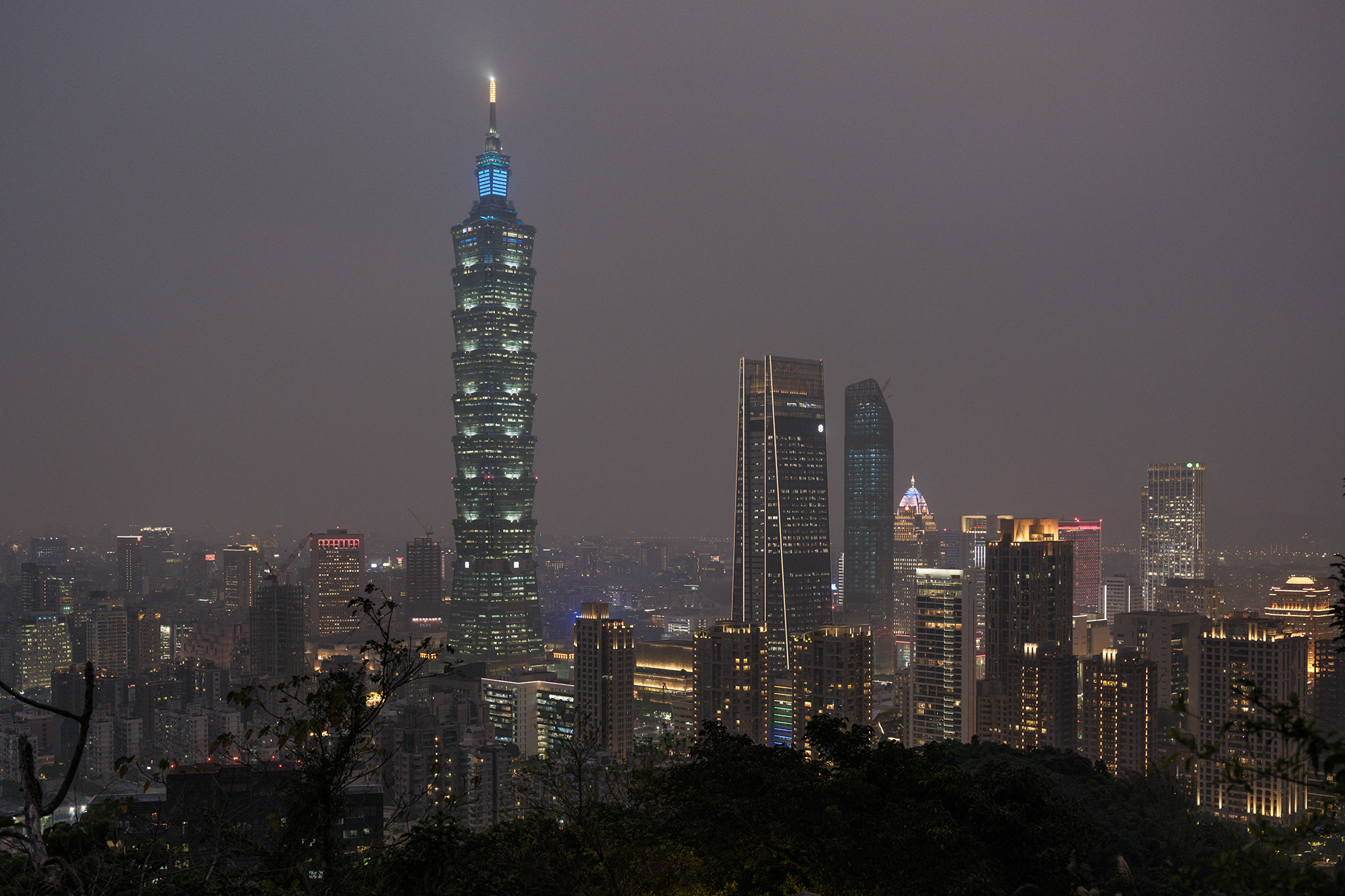 Die taiwanesische Hauptstadt Taipeh (Bild: Yasuyoshi Chiba/AFP)