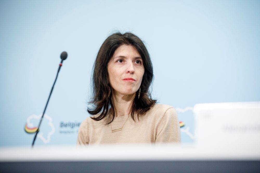 Staatssekretärin Alexia Bertrand