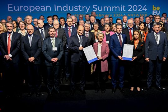 Firmenchefs und die "Erklärung von Antwerpen"