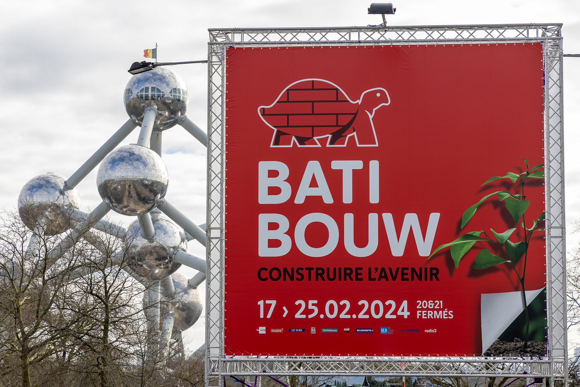 Batibouw in Brüssel 2024 (Bild: Nicolas Maeterlinck/Belga)